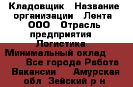 Кладовщик › Название организации ­ Лента, ООО › Отрасль предприятия ­ Логистика › Минимальный оклад ­ 23 230 - Все города Работа » Вакансии   . Амурская обл.,Зейский р-н